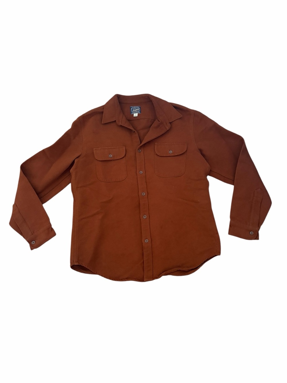 J Crew Heavyweight Chamois Workshirt Long Sleeve Cotton Mens Large